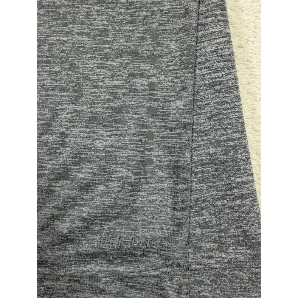 Nike Running Dri-FIT Hoodie Grey Heather Cow Neck 685818-065 Womens Small - Picture 9 of 16